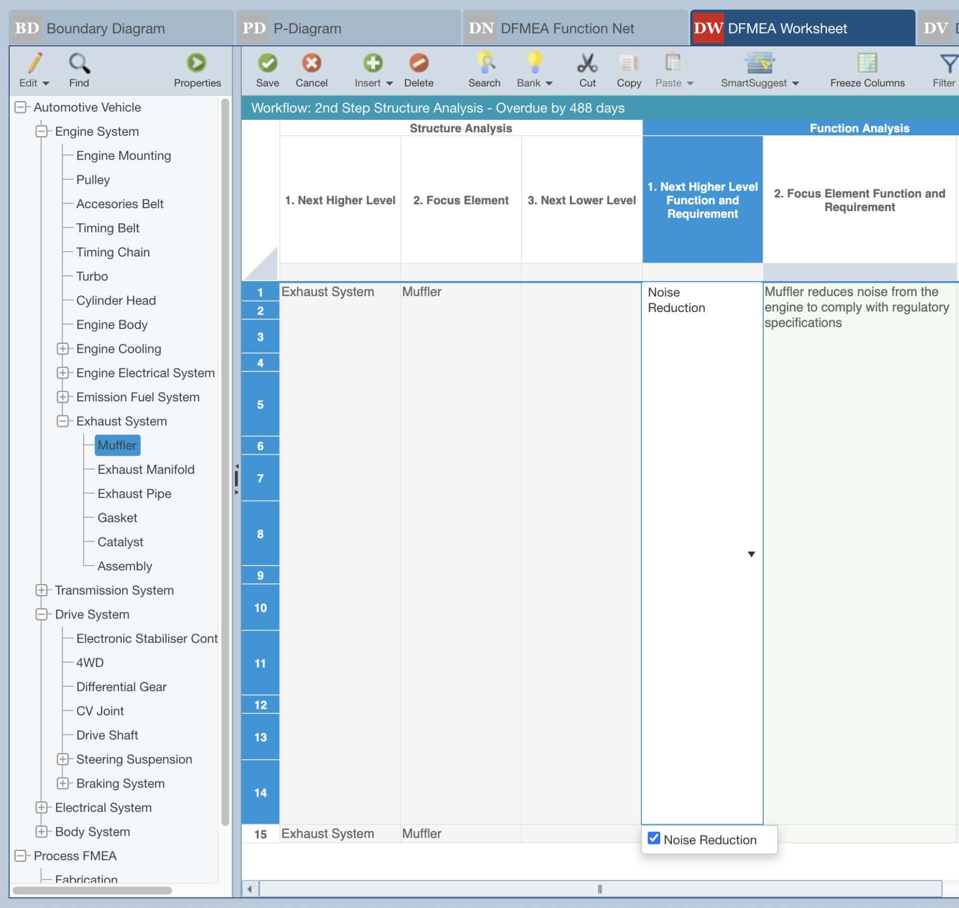AIAG & VDA FMEA Template Support